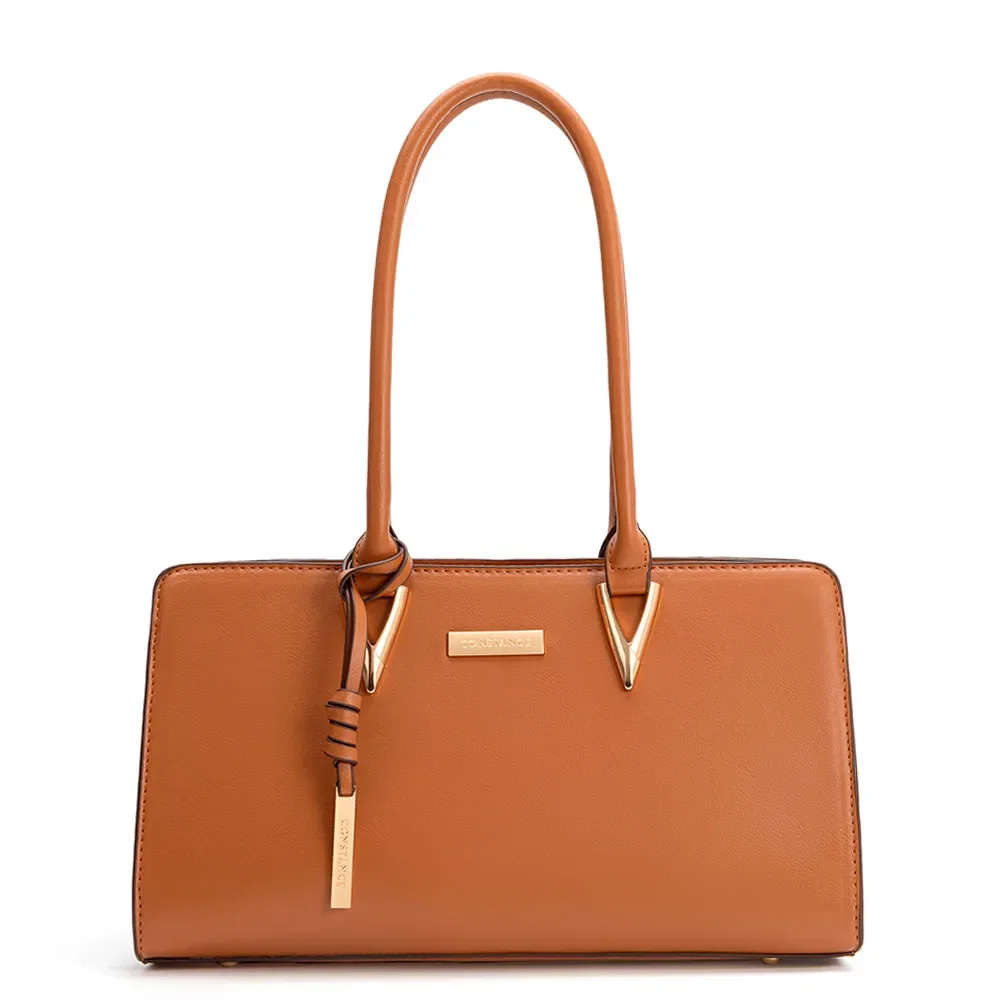 Bolsa Baguete Enfeite Caramelo