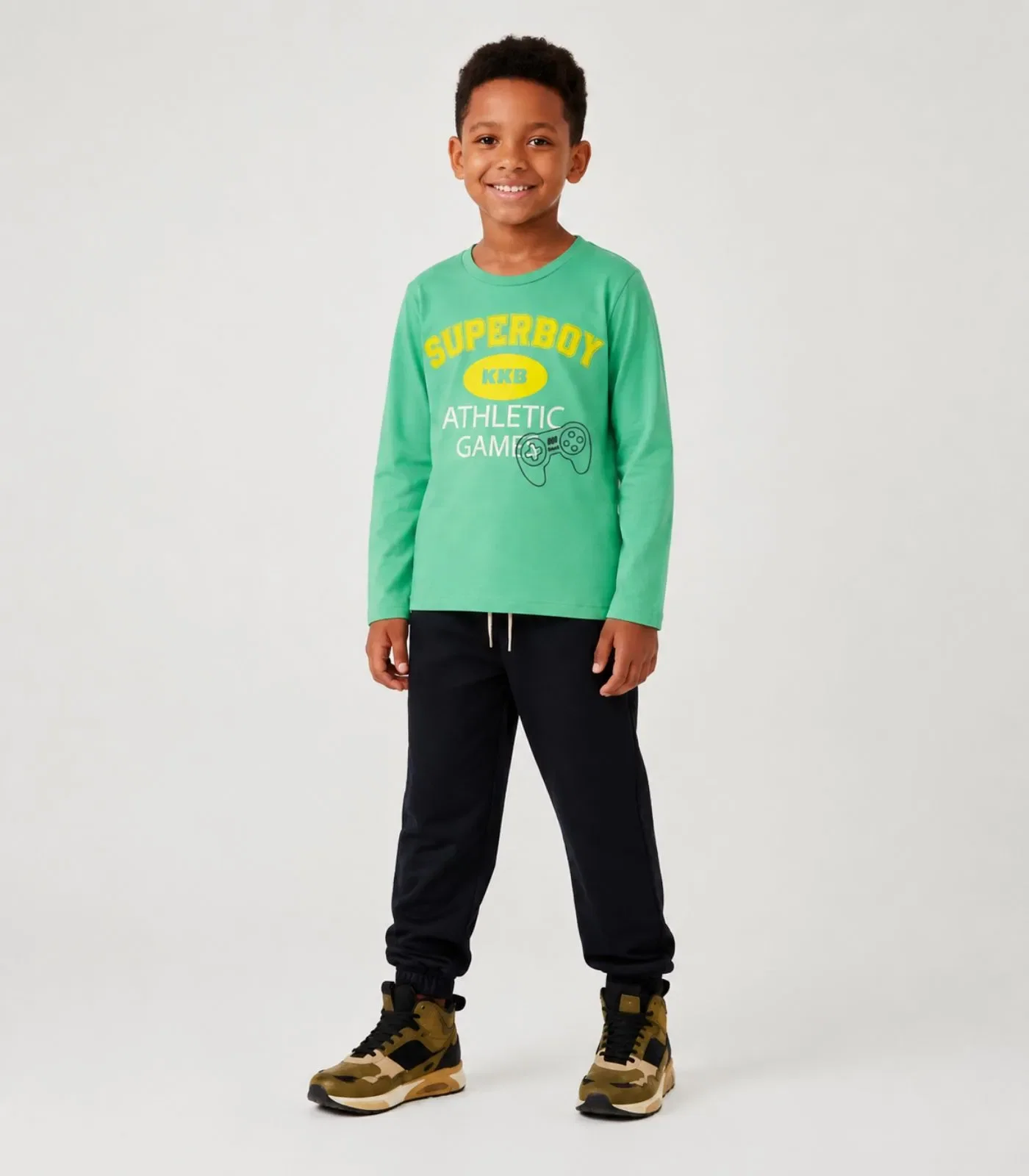 Conjunto Infantil Meia Estação Menino keki Boys Verde