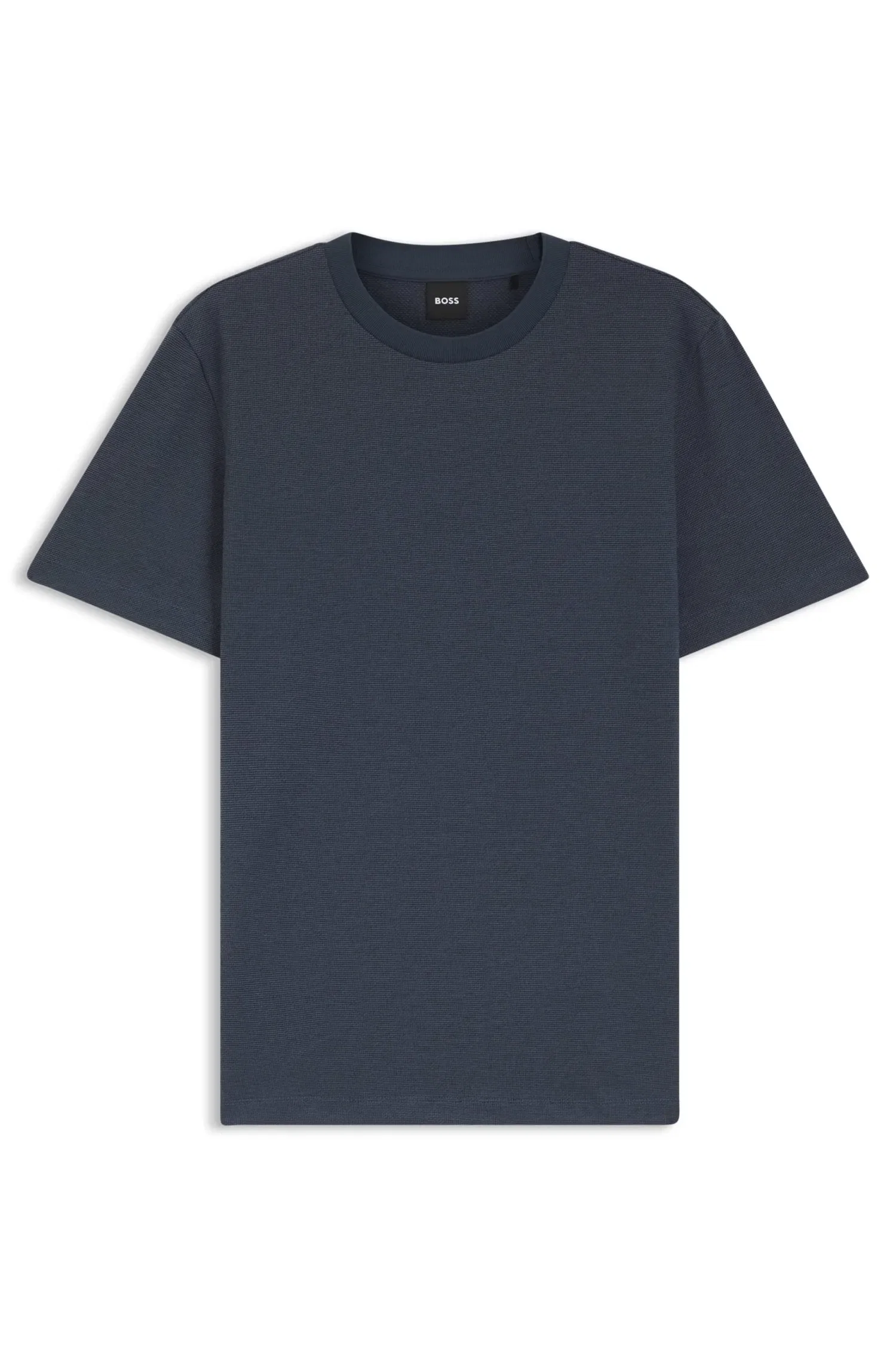 Camiseta De Algodão Com Estrutura Texturizada Em Relevo — imagem 1