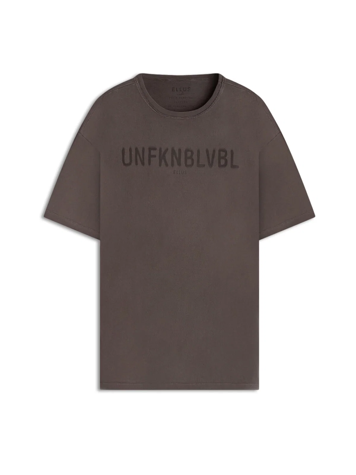 T-Shirt Rugby Washed Mirror Over Tabaco