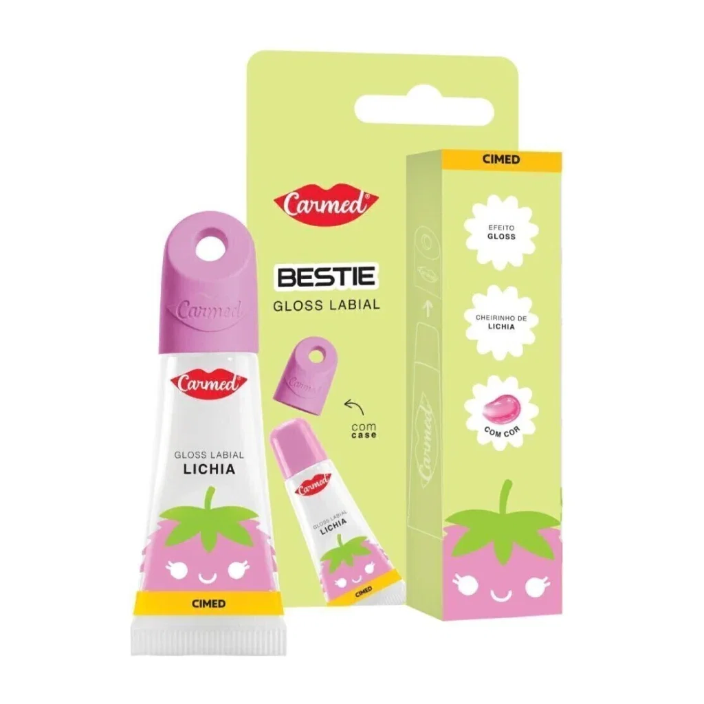Gloss Labial Carmed Bestie Lichia 5g