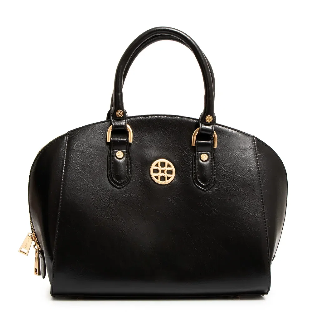Bolsa Tote Estruturada Preta — imagem 1