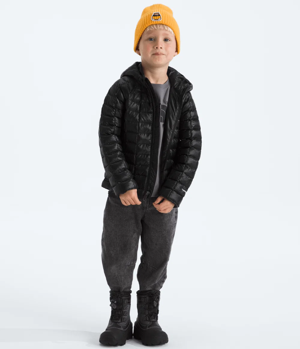 Jaqueta Infantil Kid Thermoball Hooded Tnf Black