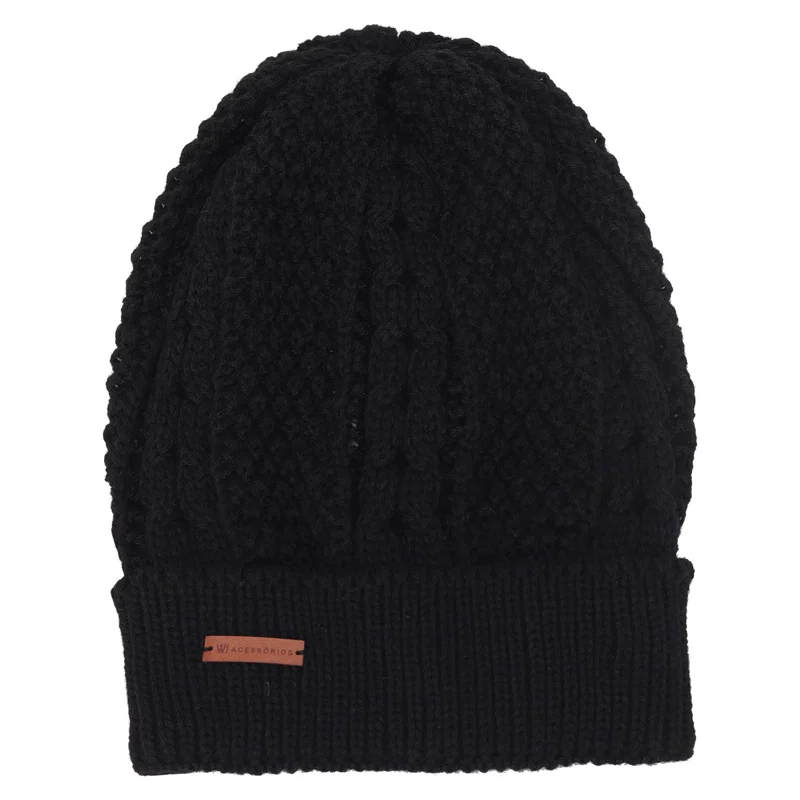 Gorro Lã Trançado