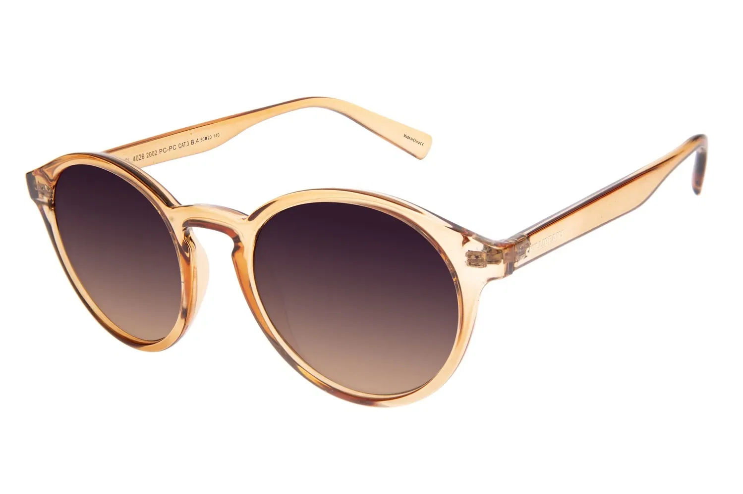 Óculos de Sol Feminino Chilli Beans Redondo Casual Marrom — imagem 1