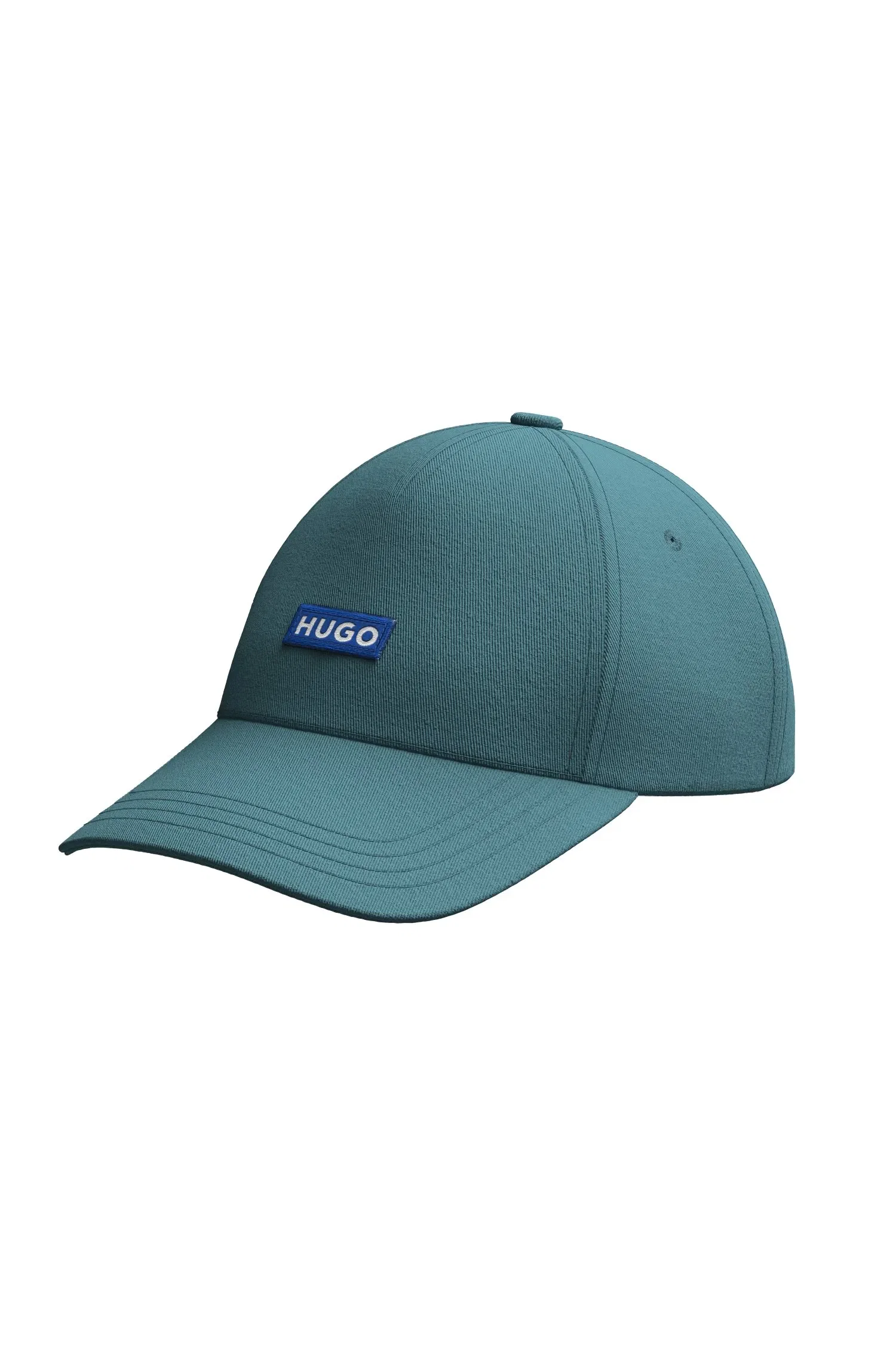Boné De Algodão Com Emblema De Logo