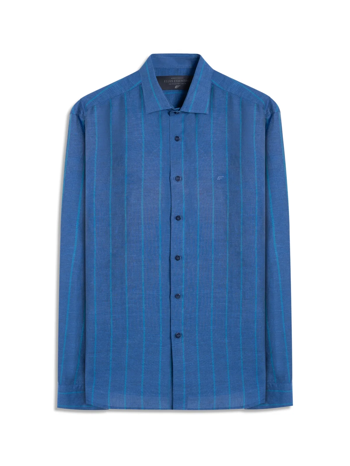 Linen Blend Ft List Class New Italian Purple Blue — imagem 1