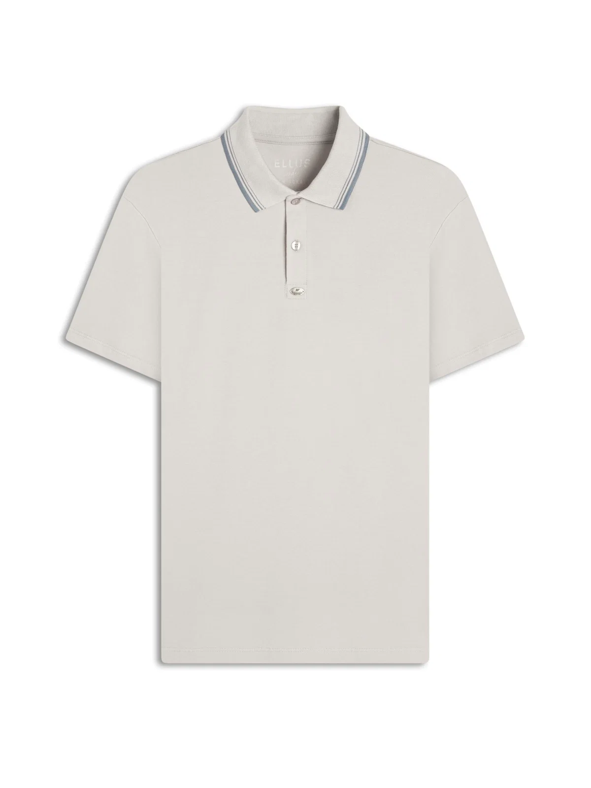 Polo Piquet Metal Peitilho Classic Mc Prata — imagem 1