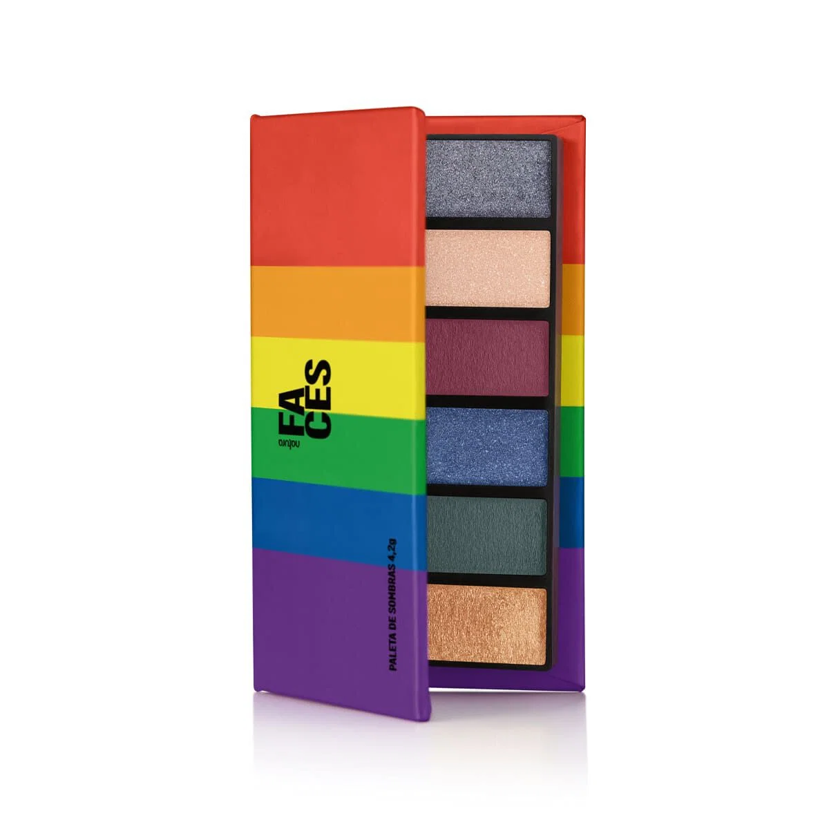 Paleta de Sombras Faces (6 cores) — imagem 1