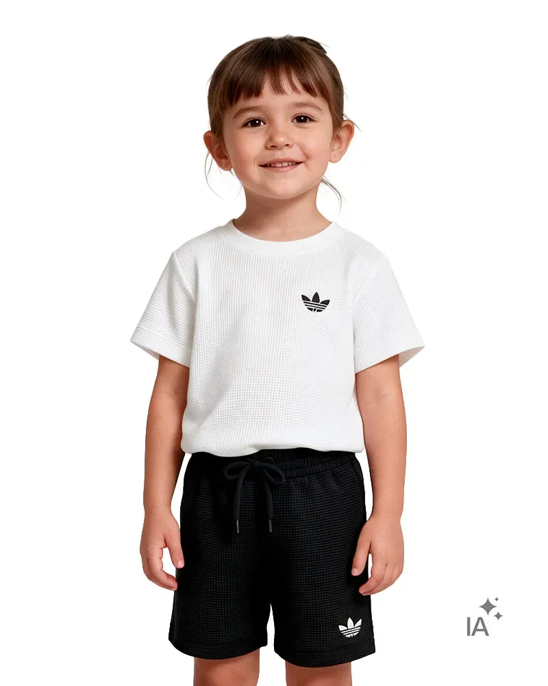 Conjunto Adidas Trefoil Essentials Infantil