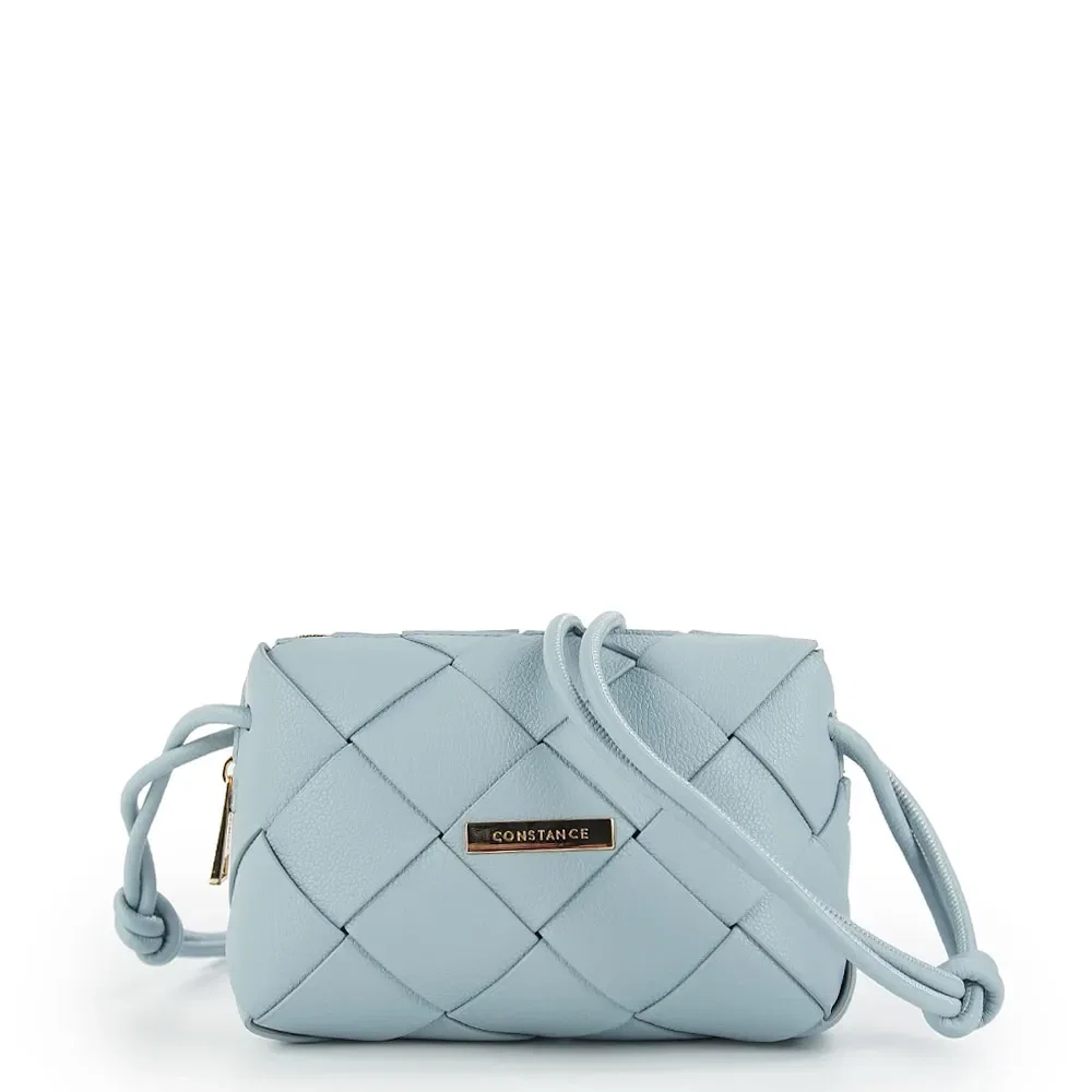 Bolsa Tiracolo Tressê Pequena Azul — imagem 1