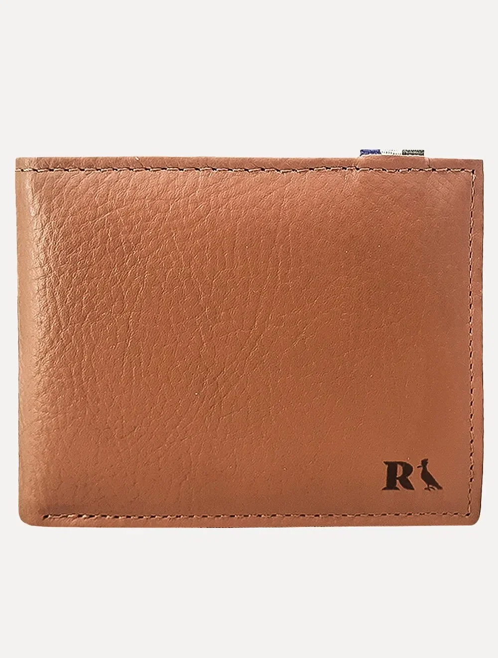 Carteira Reserva Masculina Couro Columbia Caramelo