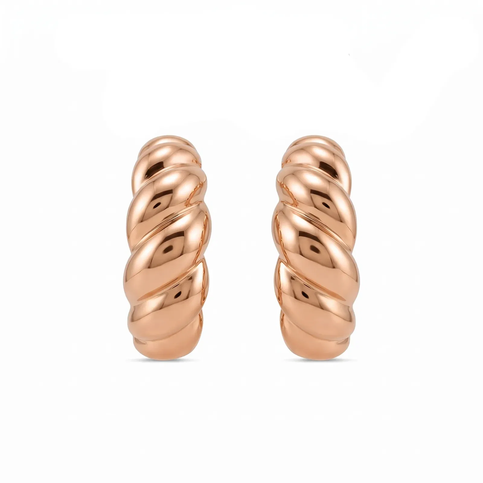 Argola Viena em Ouro Rosé 18k, 24mm — imagem 1