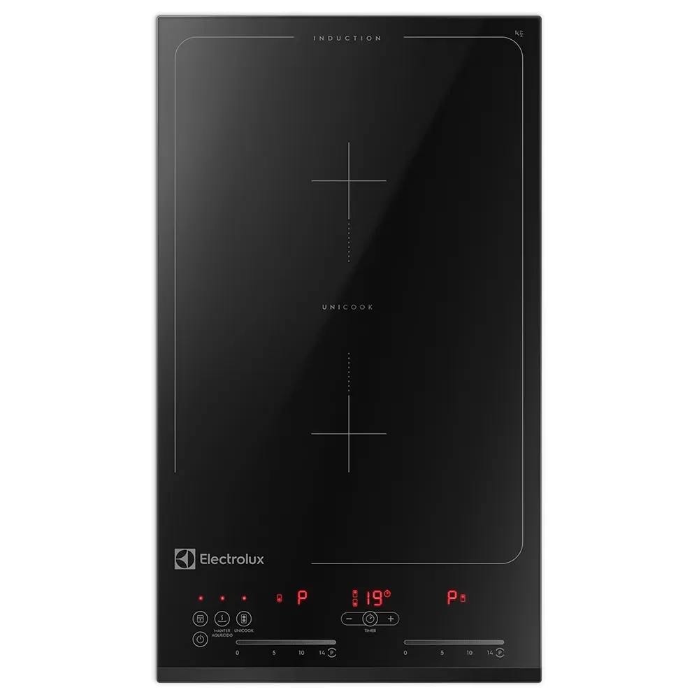 Cooktop 2 Bocas de Indução Electrolux com Unicook e Painel Touch (IC30) — imagem 1