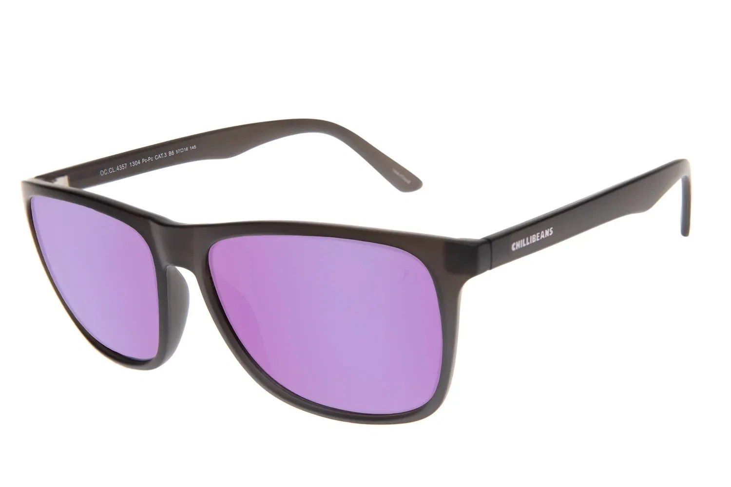 Óculos de Sol Masculino Chilli Beans Clássico Quadrado Cinza — imagem 1