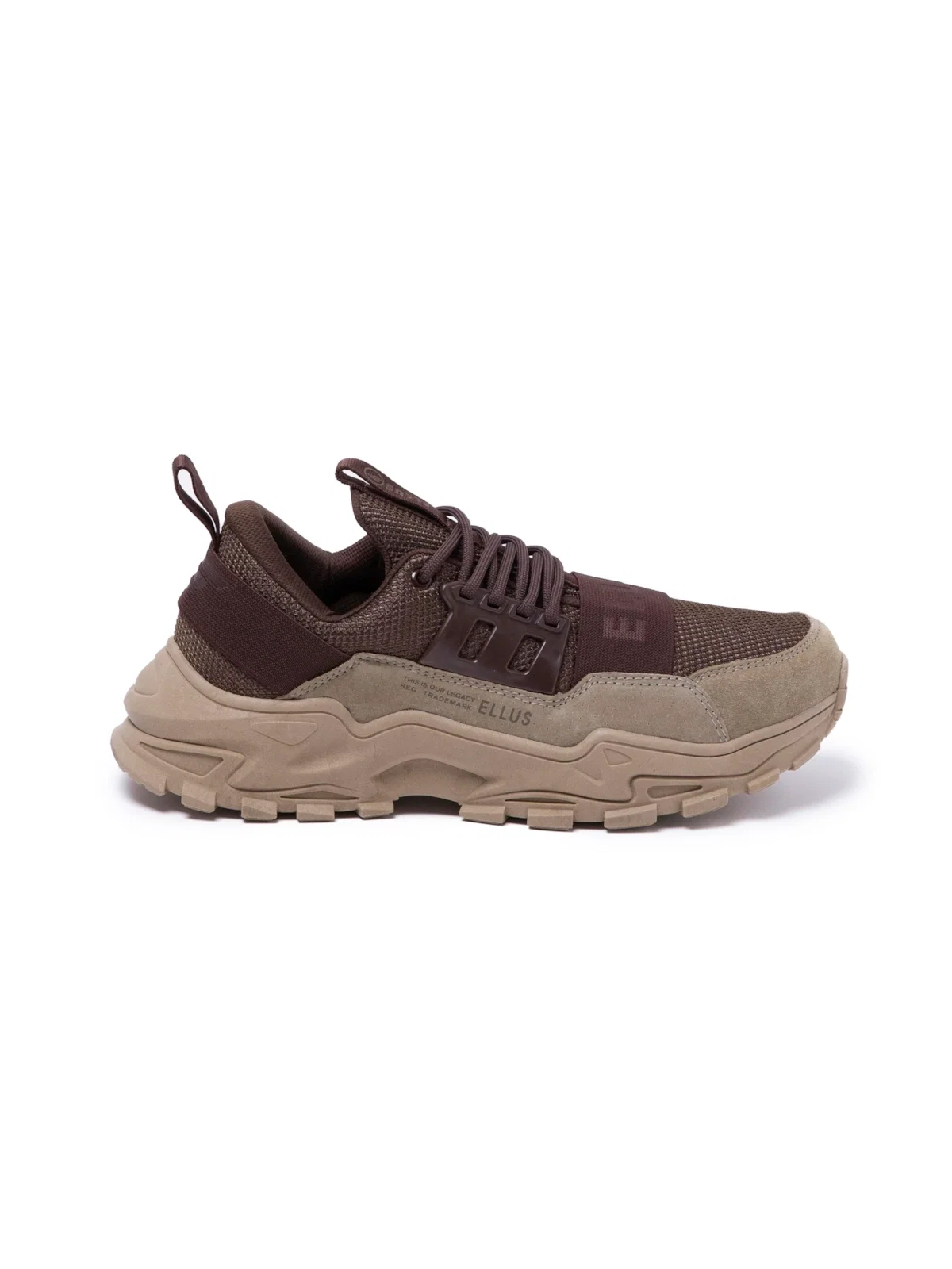 Tênis Ellus Trekking Bicolor Tabaco