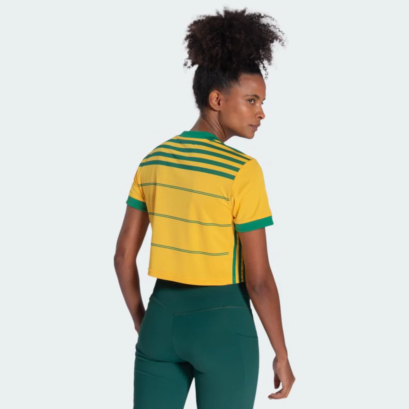 Blusa Cropped Adidas Originals Brasil COB Feminina