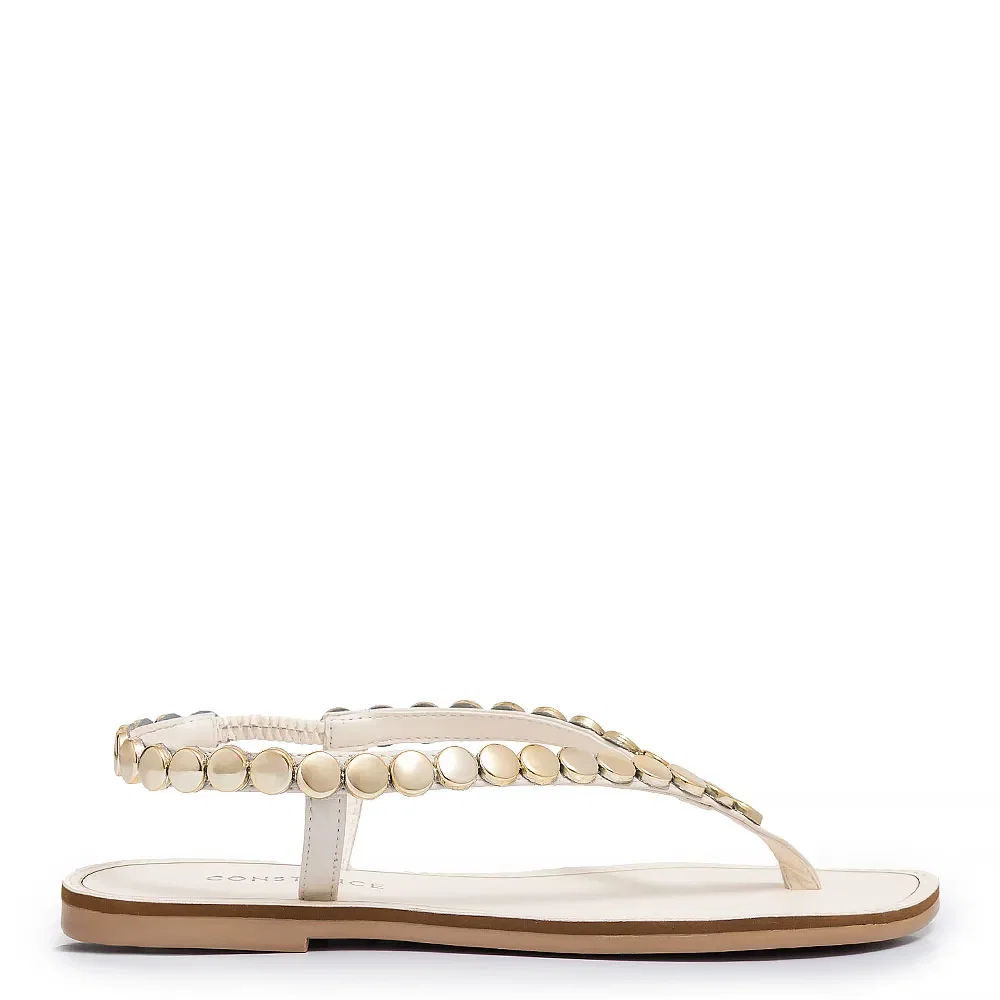 Rasteira Off White Tachas — imagem 1