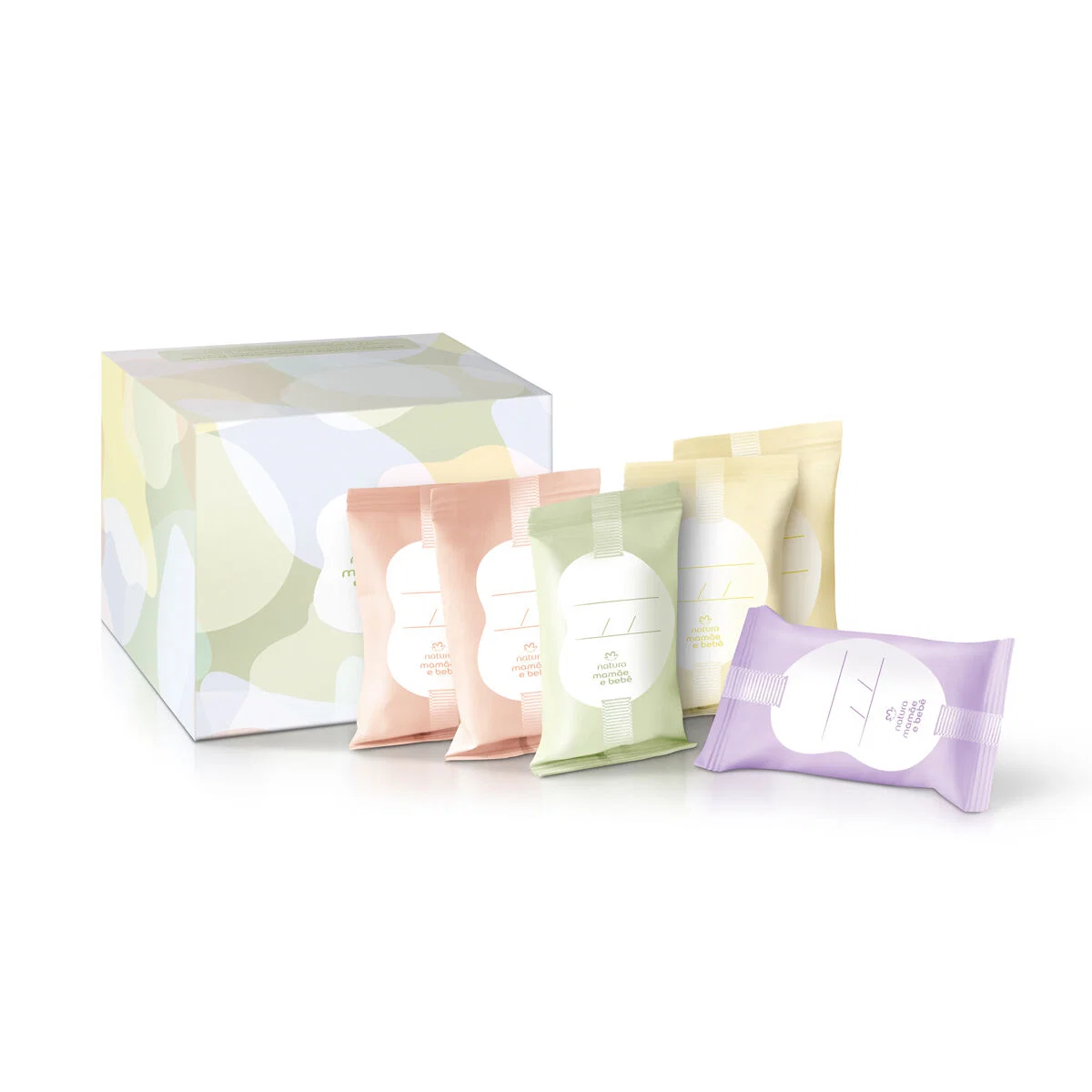 Refil Kit Mamãe e Bebê Sabonetes Maternidade