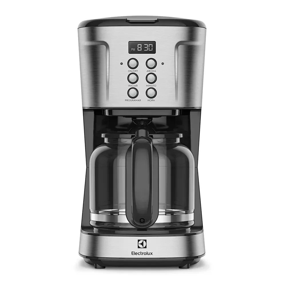 Cafeteira Elétrica Electrolux Digital 38 Xícaras Experience Programável com Timer Cor Inox (ECM30) — imagem 1