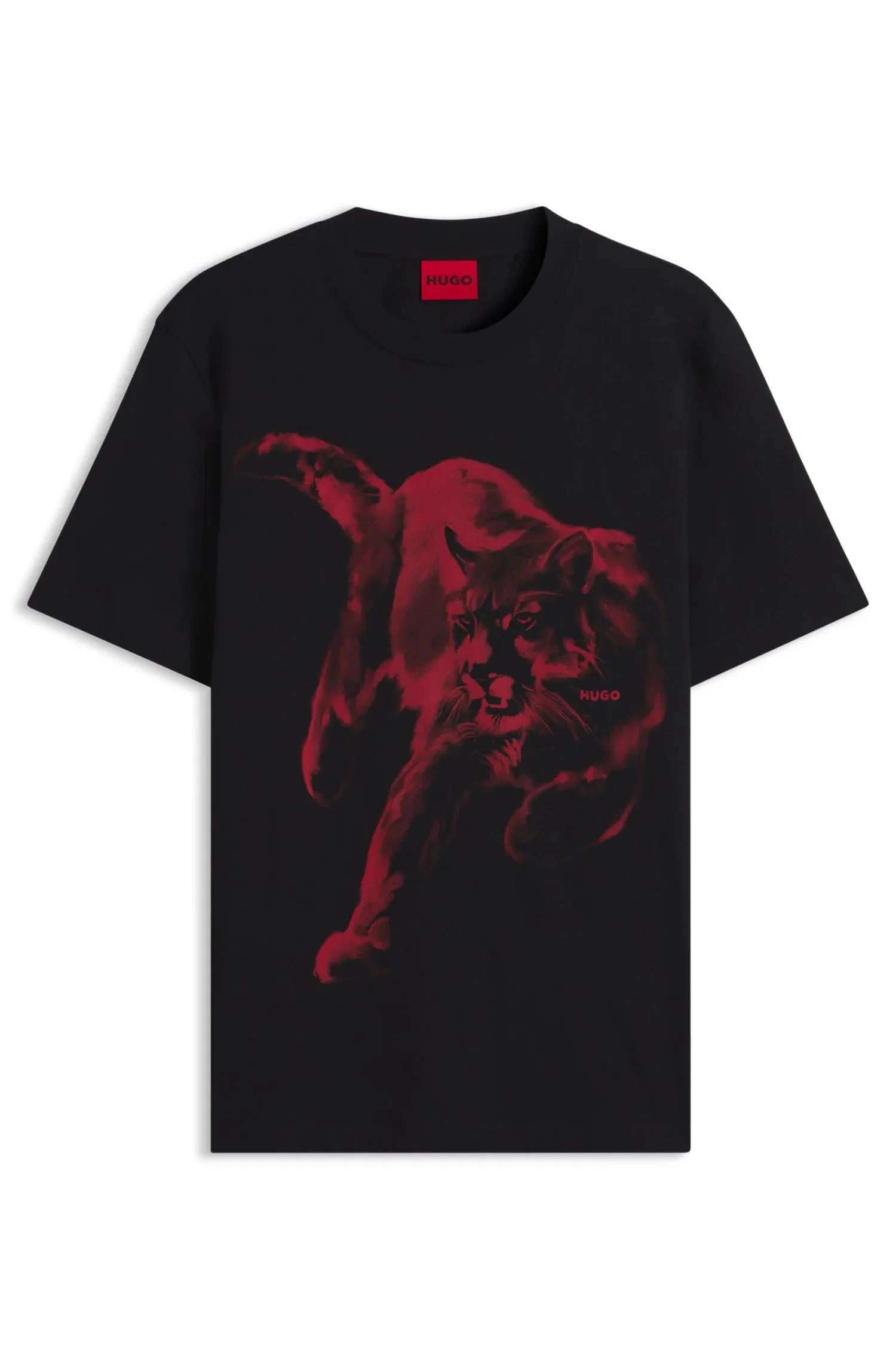 Camiseta Em Jersey De Algodão Com Estampa Gráfica — imagem 1