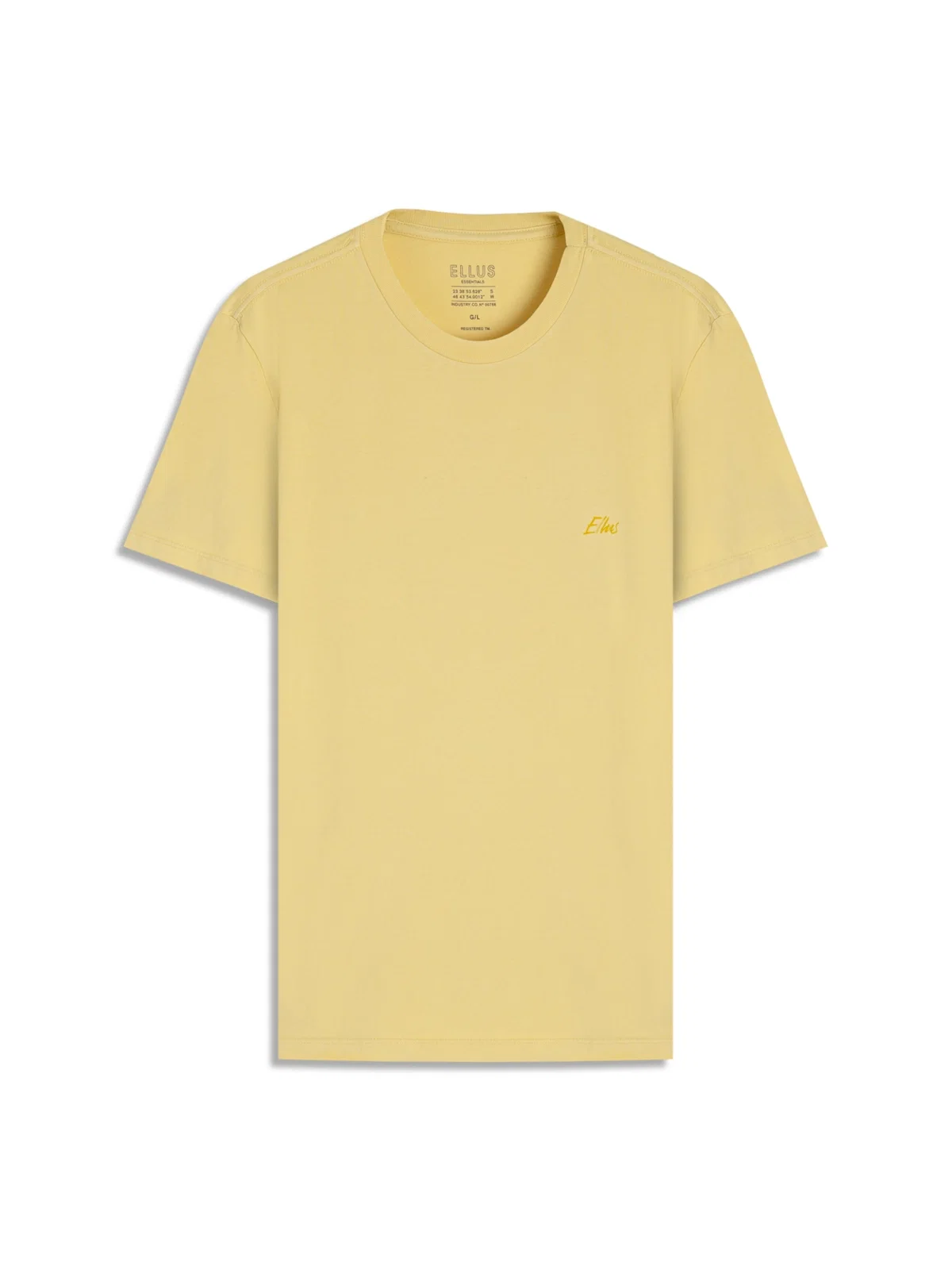 T-Shirt Ellus Aquarela Classic Amarelo — imagem 1