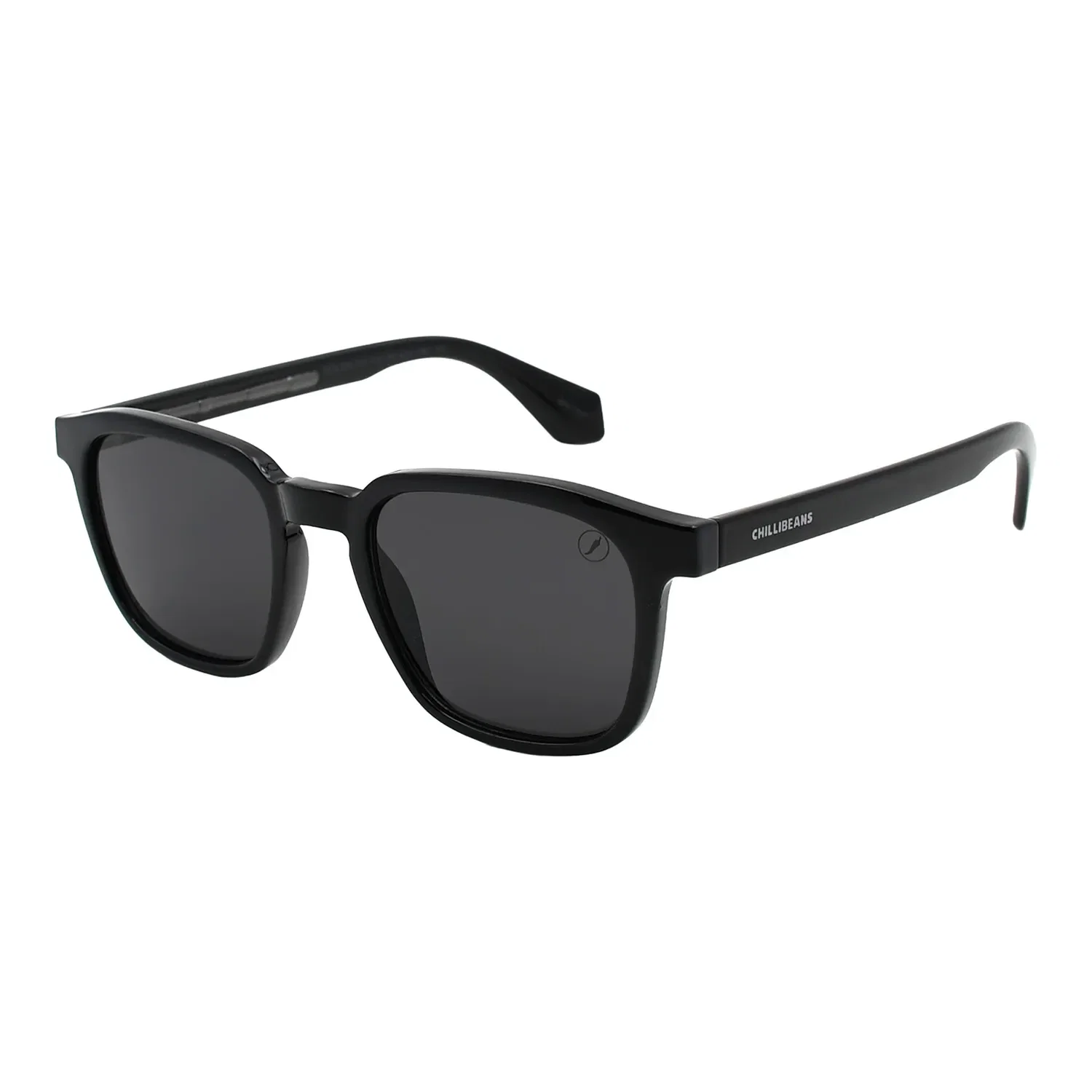 Óculos de Sol Masculino Nasa Quadrado Preto — imagem 1