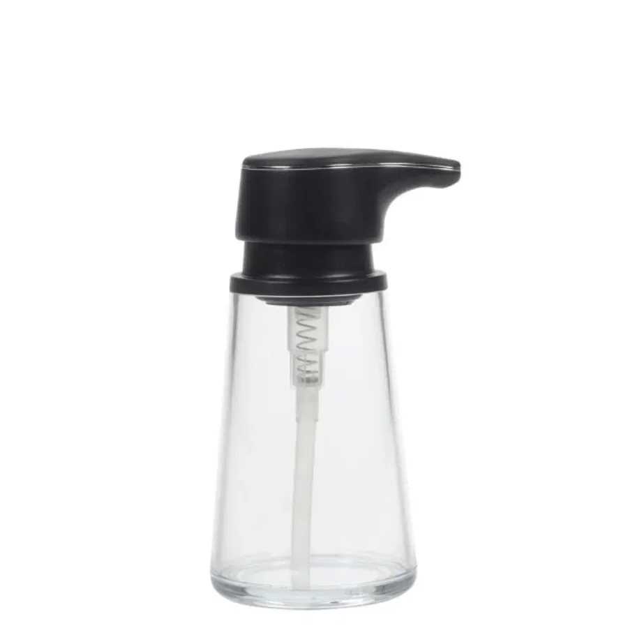 Porta Sabonete Líquido Dispenser em Plástico 300ml OXO Preto