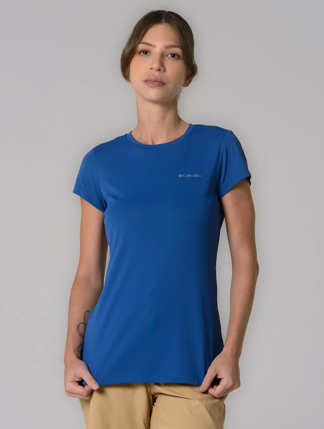 Camiseta Columbia Feminina M/C Neblina — imagem 1