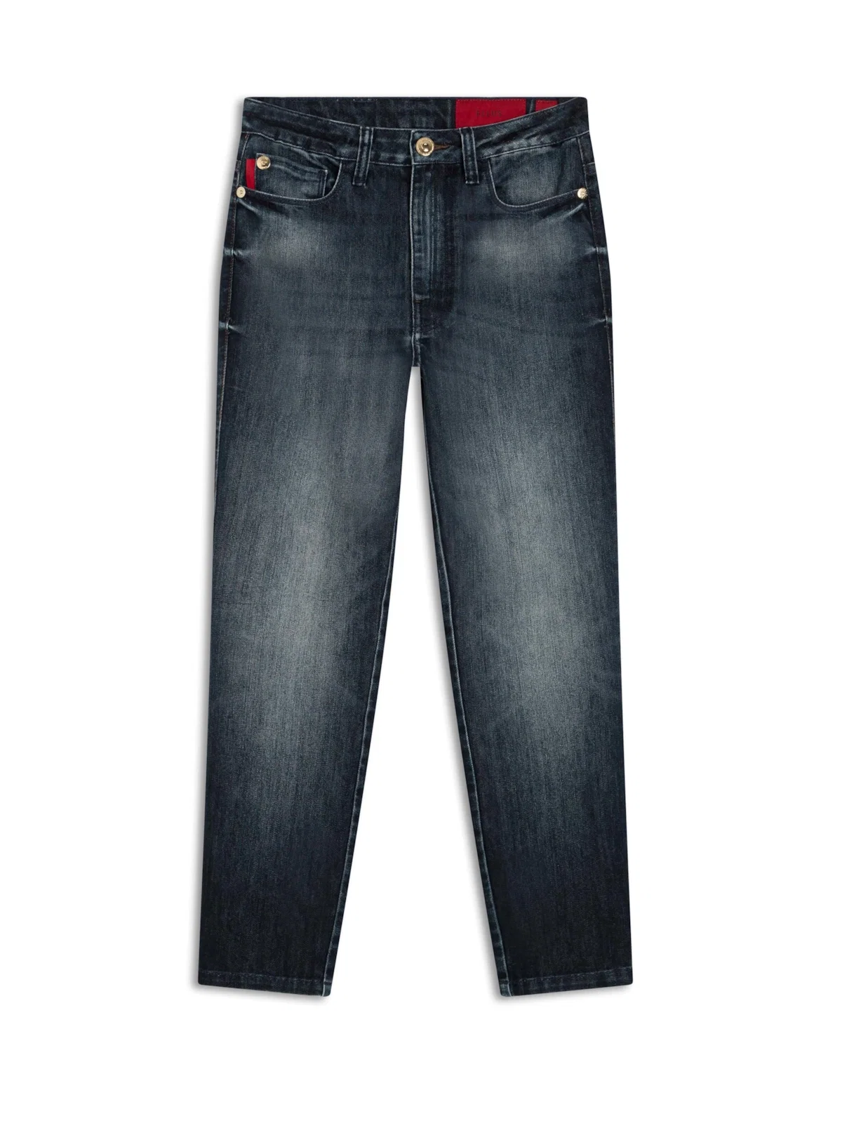 Calça Dark Lake Cigarrete 201 Lav.Escuro C/ Used — imagem 1
