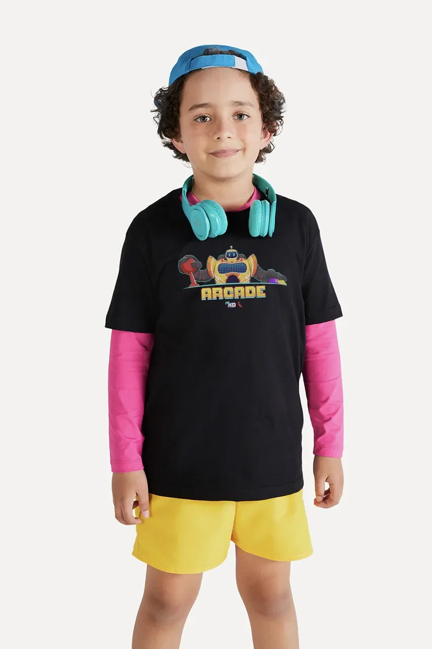 Camiseta Mini Arcade Pk Xd