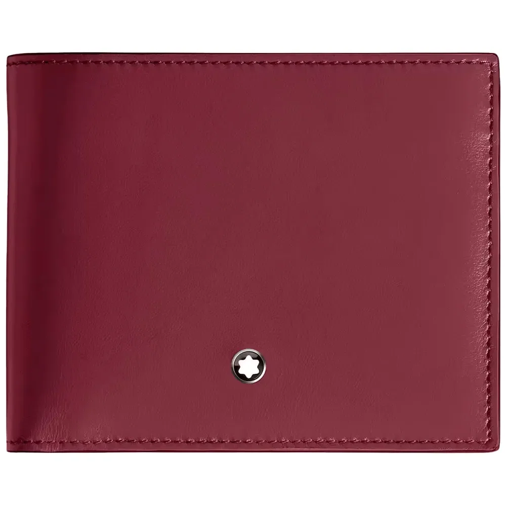 Carteira Montblanc Meisterstuck em Couro Cassis 199299 — imagem 1