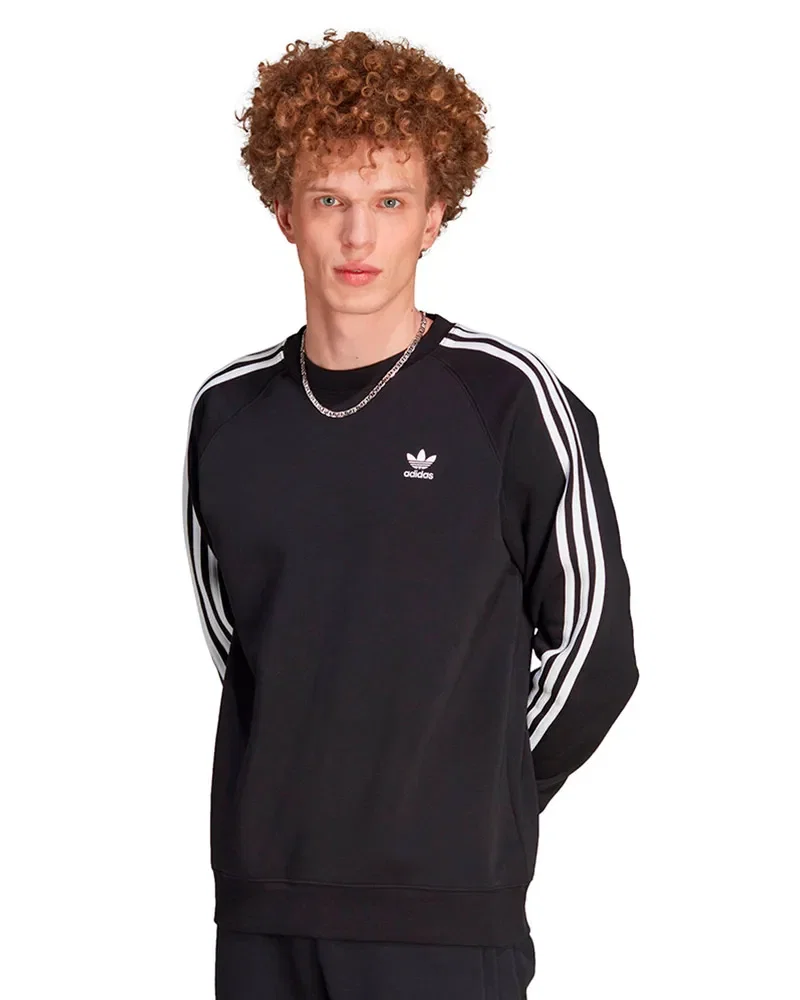 Blusão adidas 3-Stripes Crew Masculino