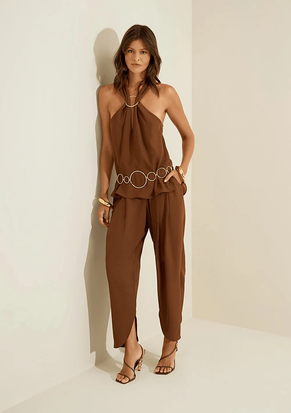 Calça Jogging Moka Marrom