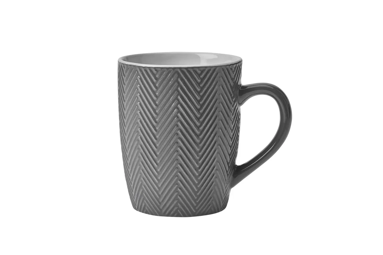 Caneca Frozen em Porcelana 360ml Hauskraft Cinza