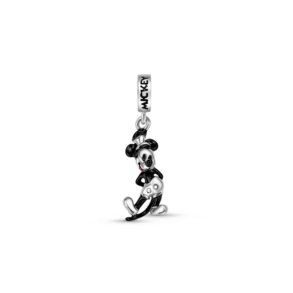 Pingente Life Disney Mickey em Prata 925 com Esmalte — imagem 1