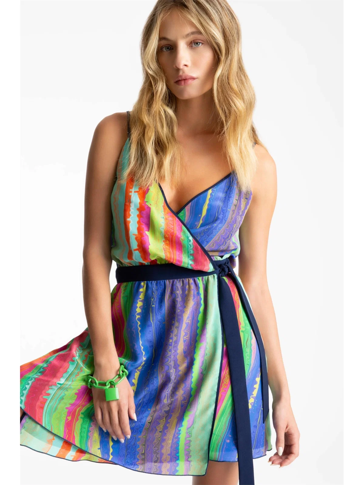 Vestido Colored Sleeveless Estampado