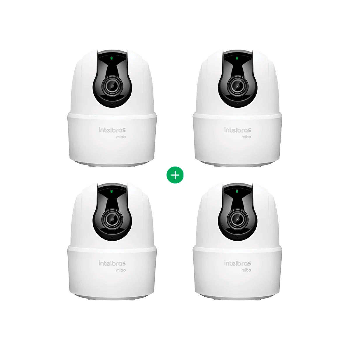 Kit Câmera Inteligente Full HD IME 360 C Intelbras - 4 Unidades — imagem 1