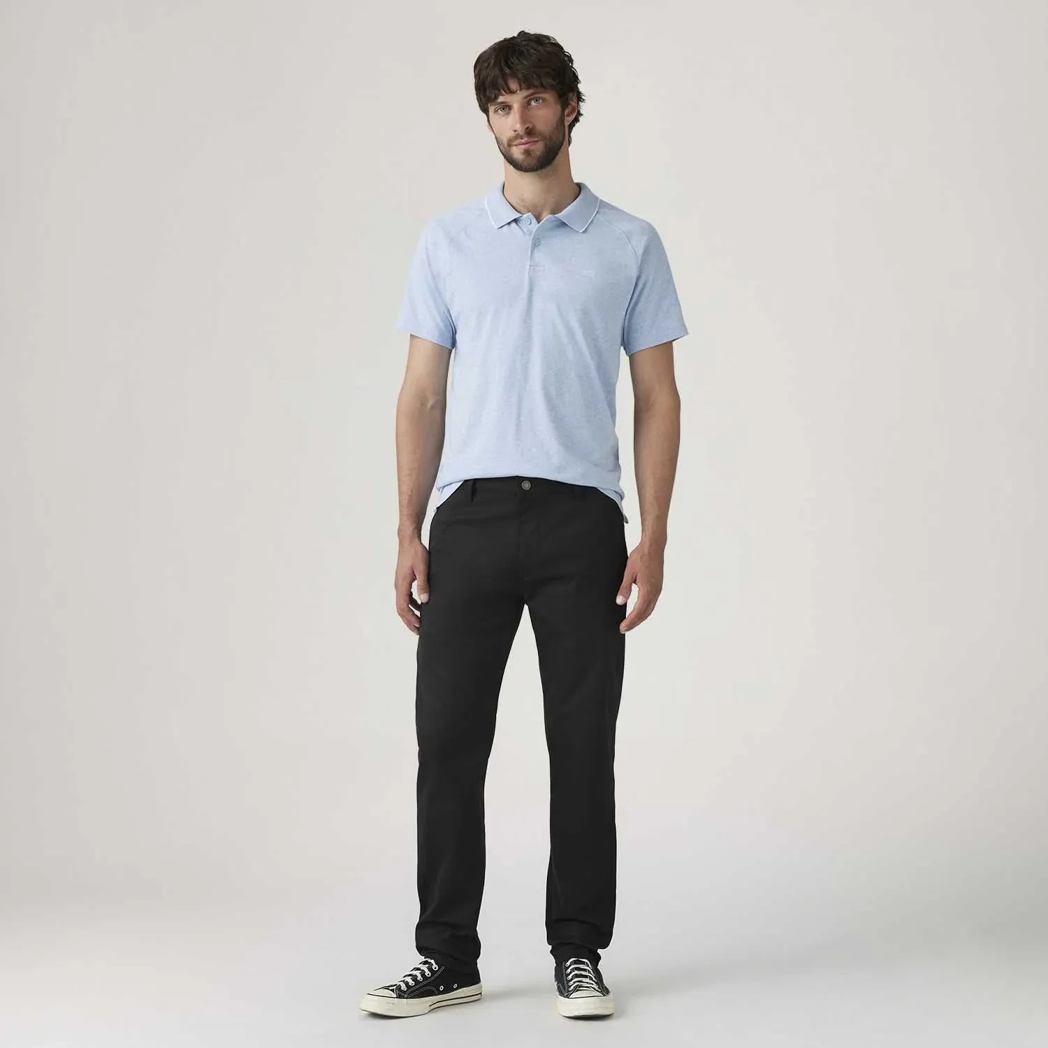 Calça Levi's® Chino XX Standard Plus Preta — imagem 1