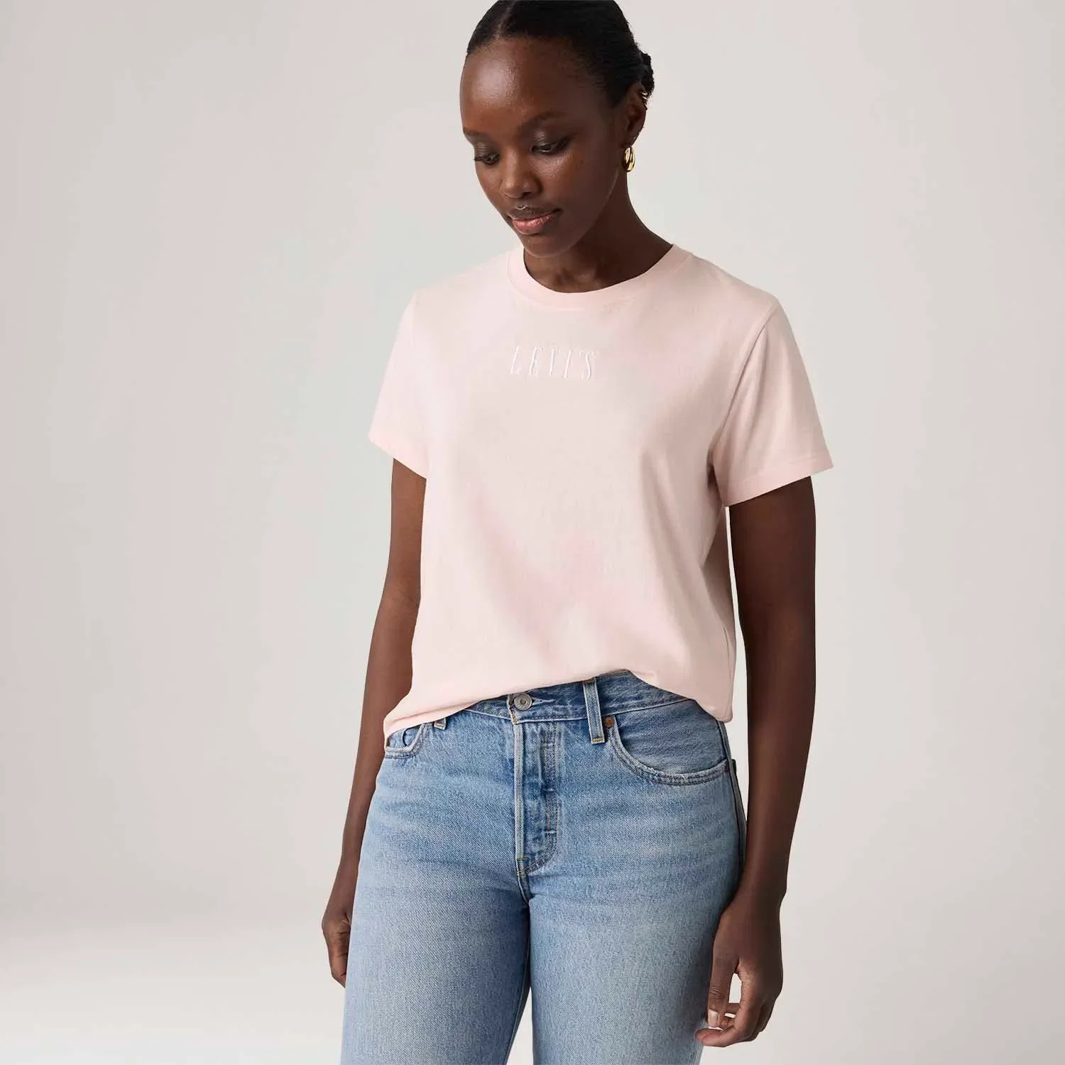 Camiseta Levi's® Graphic Favorite Rosa — imagem 1