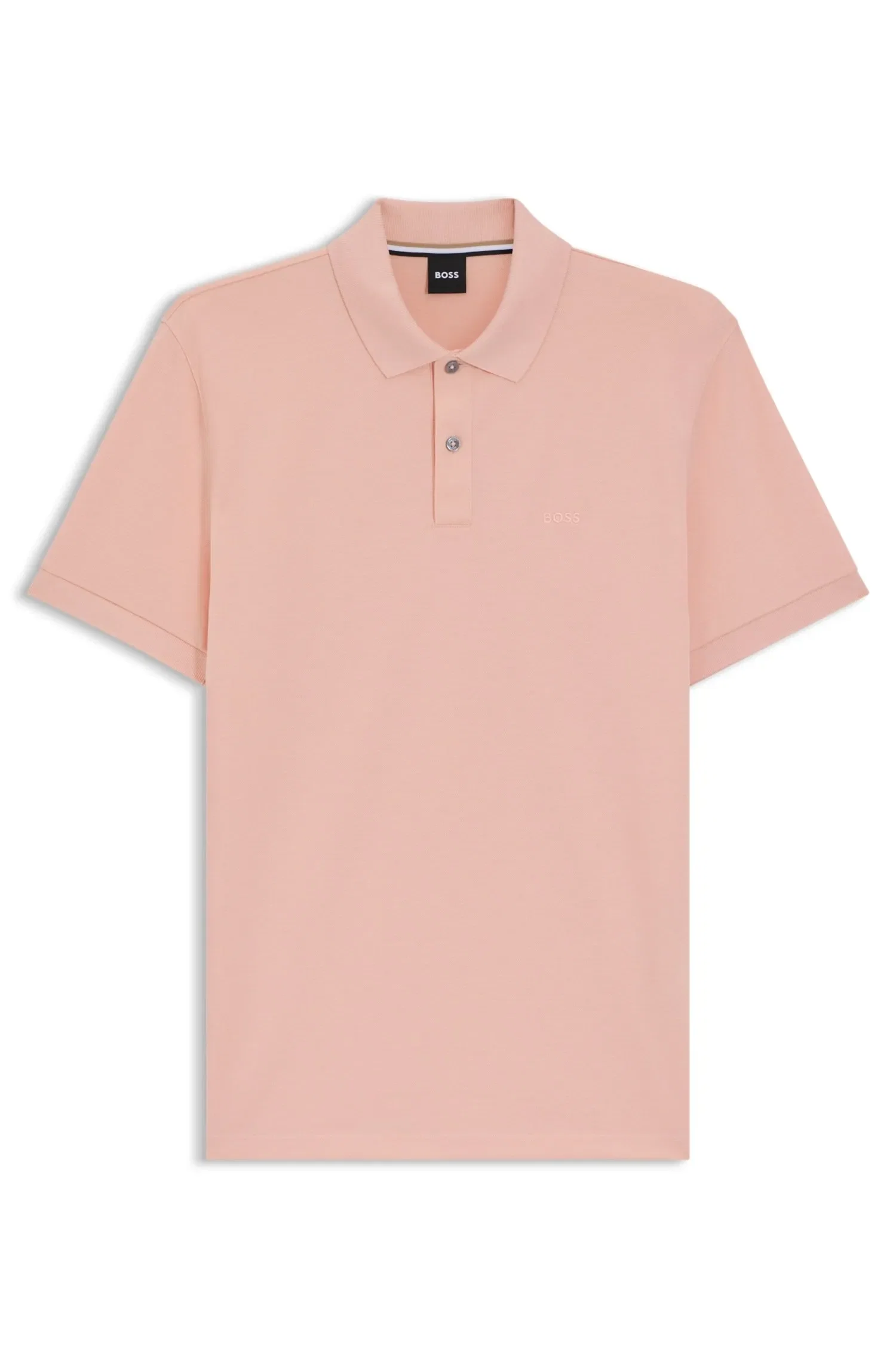Polo Pallas Em Algodão Piqué Com Detalhes De Logo — imagem 1
