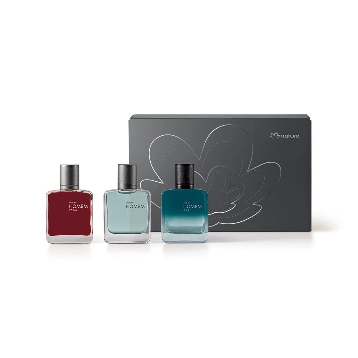 Coleção Especial Miniaturas de Natura Homem 3 un de 25 ml