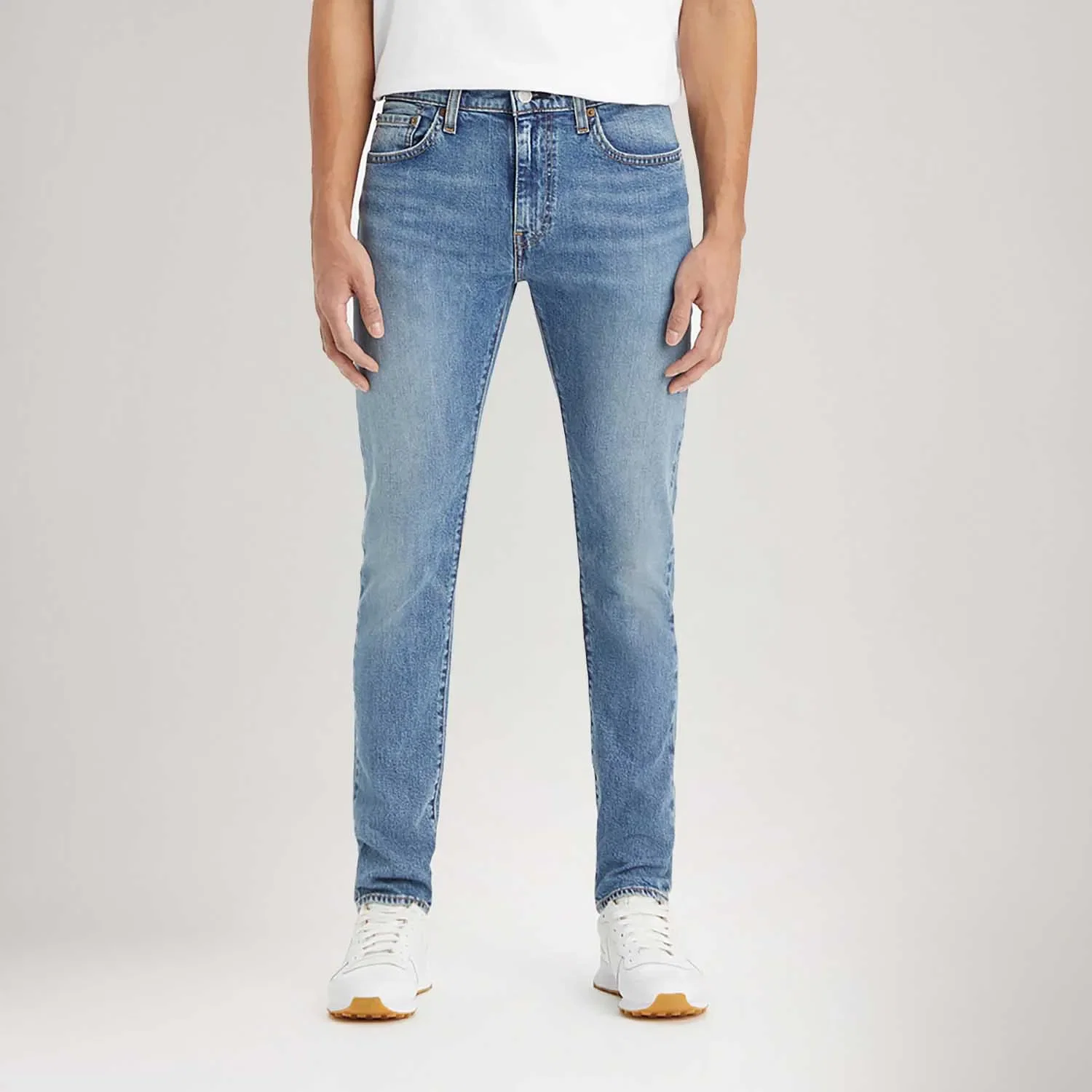 Calça Jeans Levi's® 510® Skinny Lavagem Clara — imagem 1