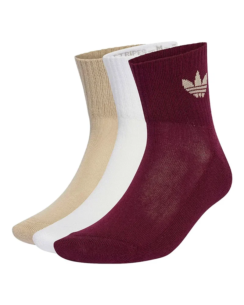 Meia Adidas Média 3 Pares Unissex — imagem 1