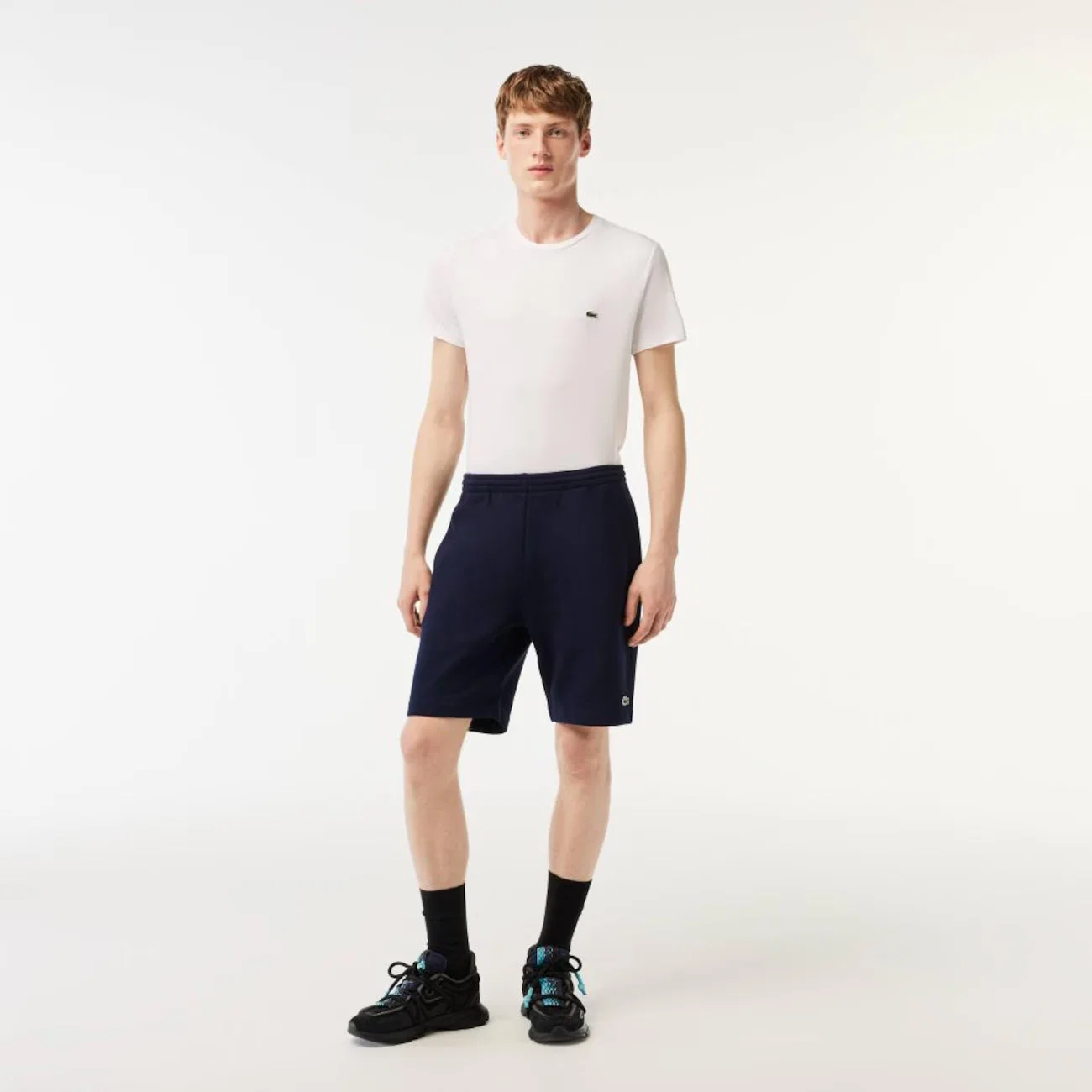 Bermuda Moletom masculina Lacoste Lisa — imagem 1