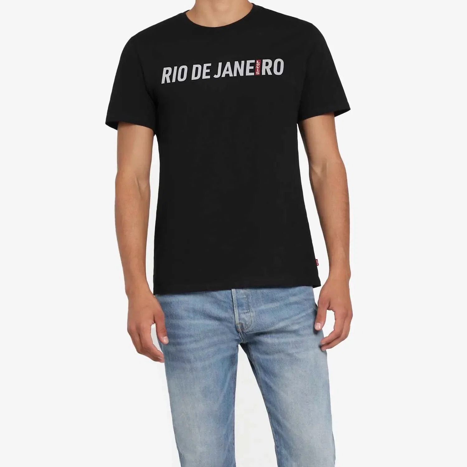 Camiseta LEVI'S® City Tee Rio de Janeiro Preta — imagem 1