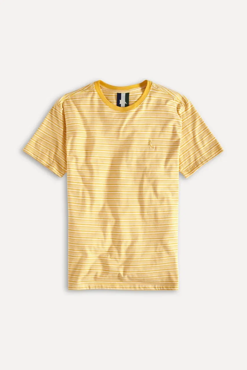 Camiseta Listrado Linho