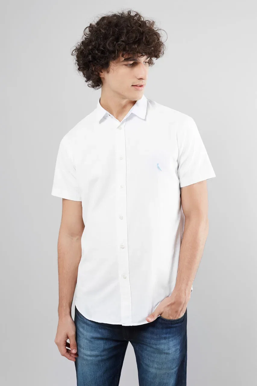 Camisa RESERVA Oxford Detalhe Poa — imagem 1