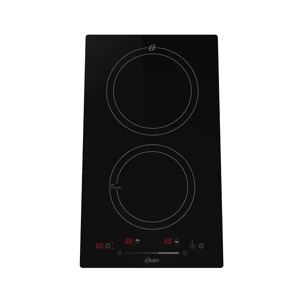 Cooktop Portátil para Indução 2 Zonas de Calor 127V Preto Oster