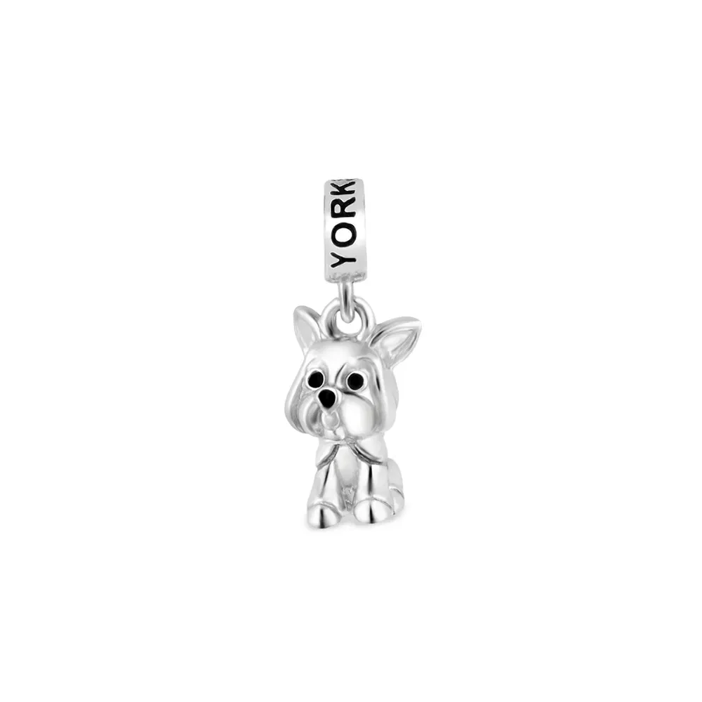 Pingente Life Pet Yorkshire em Prata 925 — imagem 1